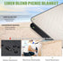 Picnic Outdoor Blankets Waterproof Extra Large - Beach Mat Sand Free Foldable with Carry Strap | Portable Camping