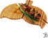 Totally Bamboo Whale Tail Shaped Bamboo Serving and Cutting Board, 14-1/2" x 10-1/2"