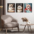 Madison Park Grumpy Cat Wall Décor, Funny Home Office and Bathroom Decor, Gifts for Cat Lovers, My House Rules