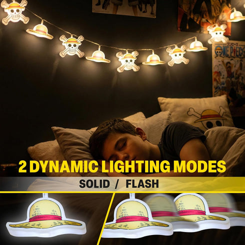 3D 5.4 10 2 Get Trend One Piece LED String Lights, ft, Pcs White Fairy Lights Battery Operated, Lighting Modes, Straw