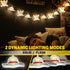 3D 5.4 10 2 Get Trend One Piece LED String Lights, ft, Pcs White Fairy Lights Battery Operated, Lighting Modes, Straw