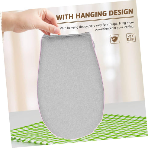 Zerodeko Mini Steamer Sponge Pad for Clothes, Garment Steamer Mitt, Shirt Steamer, Ironing Table Mesh Ironing Board.