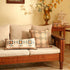 Set 1,Floral 12"x20" bilin gaier Brown Throw Pillow Covers of Farmhouse Linen Accent Pillows Cover for Couch Throw