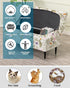 Bands,S,13 CRFATOP Printed Rectangle Ottoman Stool Cover Stretch Folding Storage Footstool Bench Slipcovers Upholstered
