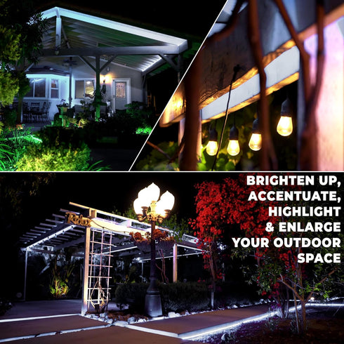WYZworks 216LEDs 20ft LED Outside Rope Lights, Outdoor ETL Certified Waterproof Flexible Tube, Cool White