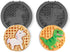 Multi Maker Mini Maker System, 2pc Plate Pack - Unicorn & Dinosaur