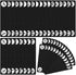 Chivertion 26 26 Albums, Pcs Library Alphabet Book Dividers Wooden Vinyl Record Organizer Separators Alphabetical A-z