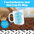 64 oz BigMouth Inc. Coffee Mug - I've Cut Back to Just One Cup of Coffee per Day, Giant-Sized Novelty Coffee Mug