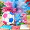 LyingMonkey Gender Reveal Soccer Ball with Blue and Pink Powder, Gender Reveal Ideas