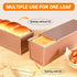 Gicyiit 13x4 inch, 2.2LB Pullman Loaf Pan with Lid, Premium Nonstick Sandwich Bread Loaf Pan for Homemade Sourdough