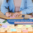 Vision Board Kit, Linen Cork Board for Wall, 235 Cards, 15.3"x11", All Supplies for Visualization & Goal Setting