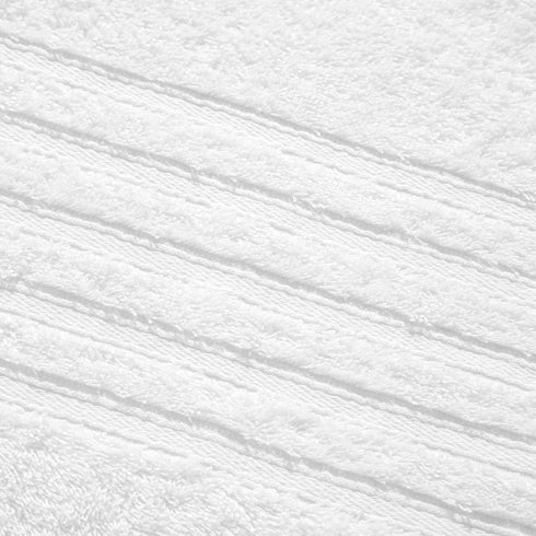 Aibaser 6 Pack 100% (24 48 Inches) Towels Bath Towel for Bathroom, Cotton x High Absorbency Quick Drying (White)