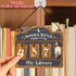 Counter, FF754 Books Read This Year Reading Tracker Sign for Home Library Decor, Book Suncatcher Ornament, Book Lover
