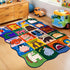 Ythropon Kids Rugs for Playroom,3x5 Feet Upgrade Ultra Non Slip Area Rug, Washable