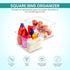 Utopia Kitchen Clear Organizer Bins, 6 Pack Large Storage Containers for Pantry, Fridge, Kitchen Organization