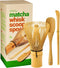 Bamboo Matcha Blender Set, Includes Matcha Whisk and Accessories for Tea Preparation