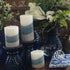 Wicks N More Clean Slate Unscented Handmade Pillar Candle, 3x3 Size