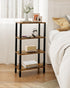 TB01BB078 TUTOTAK Small Side Table, Narrow End Table, Skinny Sofa Table, Slim Nightstand, Couch Table, Living Room, Bed