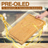 Empune Extra Large Bamboo Cutting Board, 16" with Juice Groove and Handles, Heavy Duty Kitchen Chopping Board