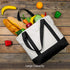 TOPDesign 1 | 3 | 6 | 30 Pack Canvas Tote Bag - Reusable Grocery Shopping Bag with External Pocket