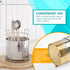 HOME&I Silverware Drying Basket - Kitchen Sink Utensil Holder Replacement, Stainless Steel 304 Flatware Caddy (4