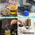 Homestia 304 Stainless Steel Fine Mesh Strainer, Liquid Strainer Cup for Food, Drinks, Tea, Coffee, Juice, Noodles,