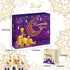 Ramadan Advent Calendar with Drawers 2024, 30 Empty Boxes for 30 days, Eid Mubarak Coutdown Calendar Fillable Ramadan Gift, Islamic Art, Cardboard Number Storage Box, Ramadan Party Supplies - Purple by PARSUP