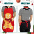 Bonieset Holiday Aprons, Adjustable Cooking Apron Chef Bib Apron for Dinner Cooking Grilling Baking Painting Garden