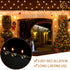 50 (14 11 mm) Pcs Lights Gutter Hook Clips for Hanging Outdoor Holiday Galvanized Lights Roof Hooks Christmas