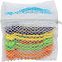 HIC Kitchen Stretch and Twist Silicone Bag Ties, Set of 10 with Storage Bag, Reusable Food Sealing Clips