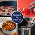 1.2L Bacon Grease Saver Container with Fine Mesh Strainer, Non-slip Silicone for Cooking Oil Storage