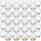 Ziliny 48 Pcs Clear Glass Votive Candle Holders Bulk Tealight Candle Holders