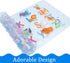 34x15 Inch BEEHOMEE Cartoon Non Slip Bathtub Mat for Kids - XL Large Size Anti Slip Shower Mats for for Toddlers