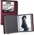Dunwell Photo Album 8x10 (Ruby) - 24 Clear Sleeves, Black Mounting Paper, Professional Photography Book