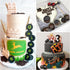 Set of 4Pcs 3D Round Tire Fondant Silicone Mold for Cake Decorating and Chocolate Making