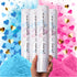 PrimePure Gender Reveal Confetti Cannon - Biodegradable Powder & Heart Shaped Confetti