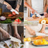 2 PCS Nylon Knife Safe for Kids, Professional Lettuce Knife for Real Cooking, Heat-resistant Plastic Knife