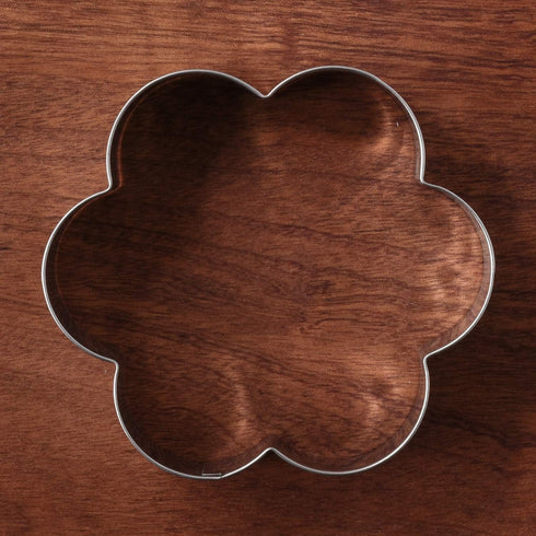 LILIAO Flower Cookie Cutters - 3 Sizes: Large 3.7", Medium 3.3", Small 2.6" - Stainless Steel