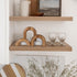 3 Oakrain Pcs Wood Shelf Decor Aesthetic, Modern Aesthetic Home Decor Accent, Decorative Object for Coffee Table, Book