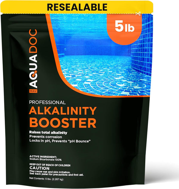 MAV AquaDoc Pool Alkalinity Increaser - 5lb - Sodium Bicarbonate Alkalinity Increaser