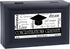 Cottage Garden Congratulations Graduate Jewelry Music Box - Matte Black Petite, Plays Wonderful World