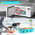 Silicone Freezer Tray with Lid, Large Ice Cube Tray, 4-Pack Silicone Container for Freezing Soup, Sauce, Broth,