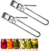 2PCS Adjustable Multifunctional Stainless Steel Can Jar Openers, Easy for Seniors with Arthritis