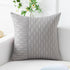 20x20, Set 2, Kevin Textile Grey and Beige Farmhouse Striped Patchwork Linen Decorative Throw Pillows Covers of Modern