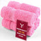 YRALY Premium Turkish Cotton Washcloths (4 Pack) Hotel Quality Ultra Soft & Absorbent