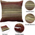 Emvency Set of 2 Throw Pillow Covers, Western Tribal Geometric Brown Southwest Decorative Pillow Case, 18 x 18 Inch