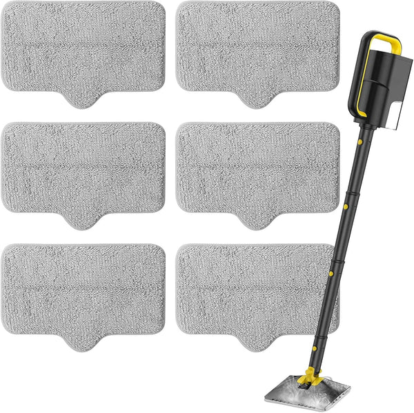 Steam Mop Pads Compatible with ScrubWiz & LABIGO Steam Mop Cleaner -
