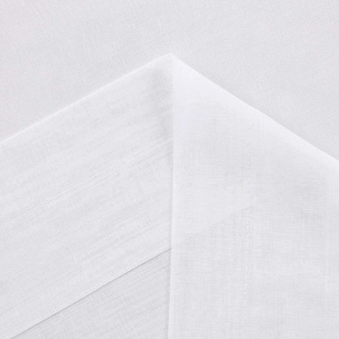 DWCN 95 Inch Length Sheer Curtains, 2 Panels Set, White Rod Pocket Lightweight Voile Drapes for Bedroom/Hotel
