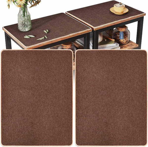 DAWNTREES Night Stand Covers Set of 2,15.7" x 15.7" Small Bedside Table
