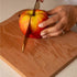 Wooden Cutting Boards for Mom, 12 x 9" Engraved with Mother's Poem, Kitchen Gift with Heart Cut Out